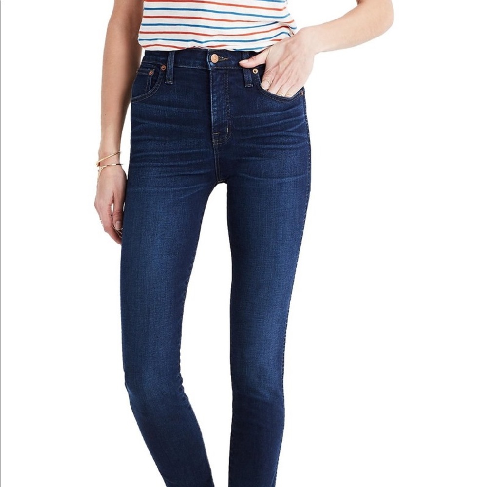 Madewell 9-inch high rise jeans